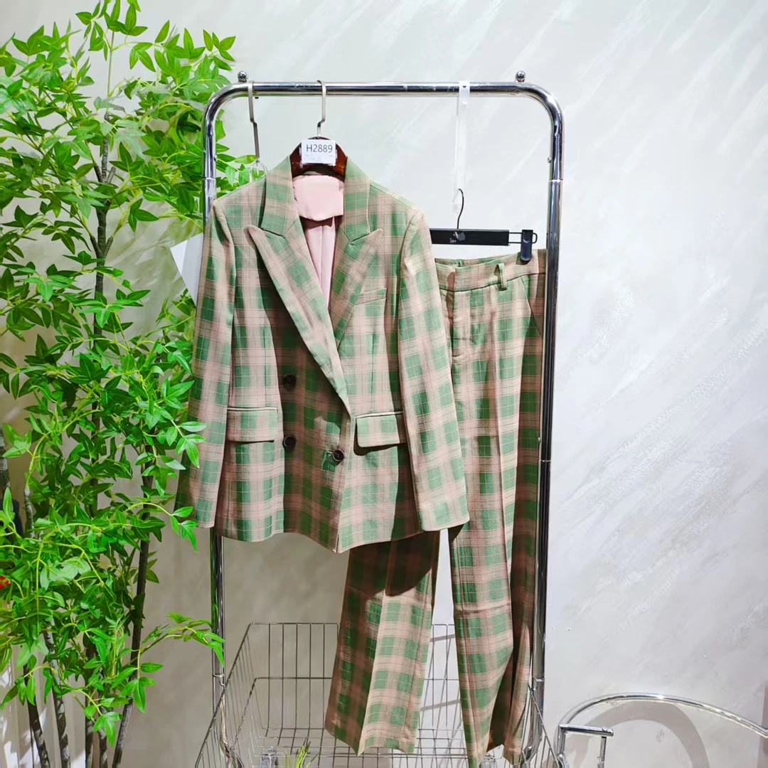 【小云总专享】女士气质轻奢百搭西装套装H2889