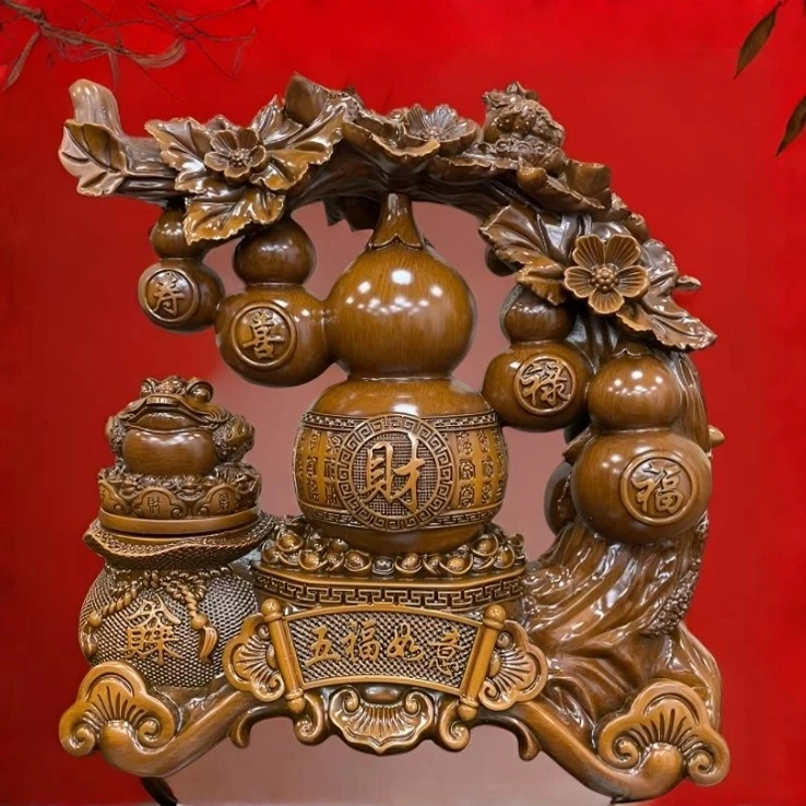 马玄五福摆件家居生活摆件适合乔迁开业送礼