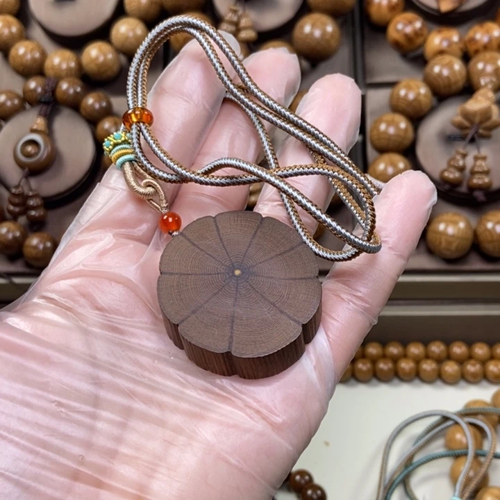 六道木手串/手链长*九道木原木片