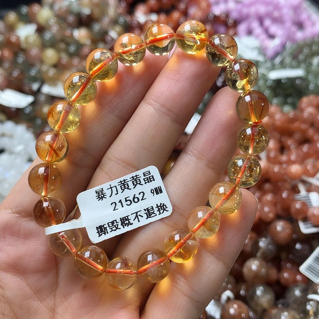 水晶手链未镶嵌，，