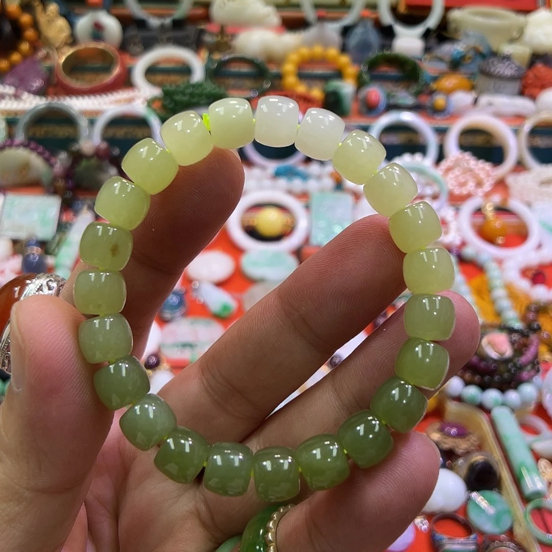 和田玉（糖玉）未镶嵌手链