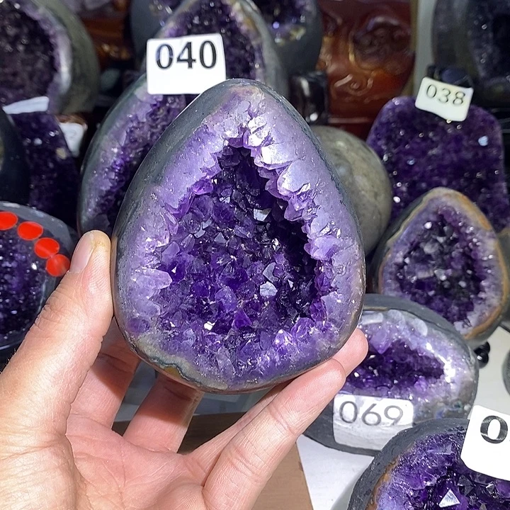 未镶嵌珠宝半成品紫晶040