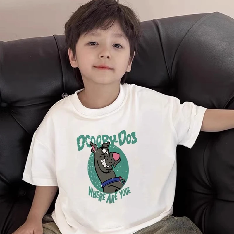 纯棉儿童装短袖T恤2025夏季新款可爱卡通洋气男女中小童上衣衫潮