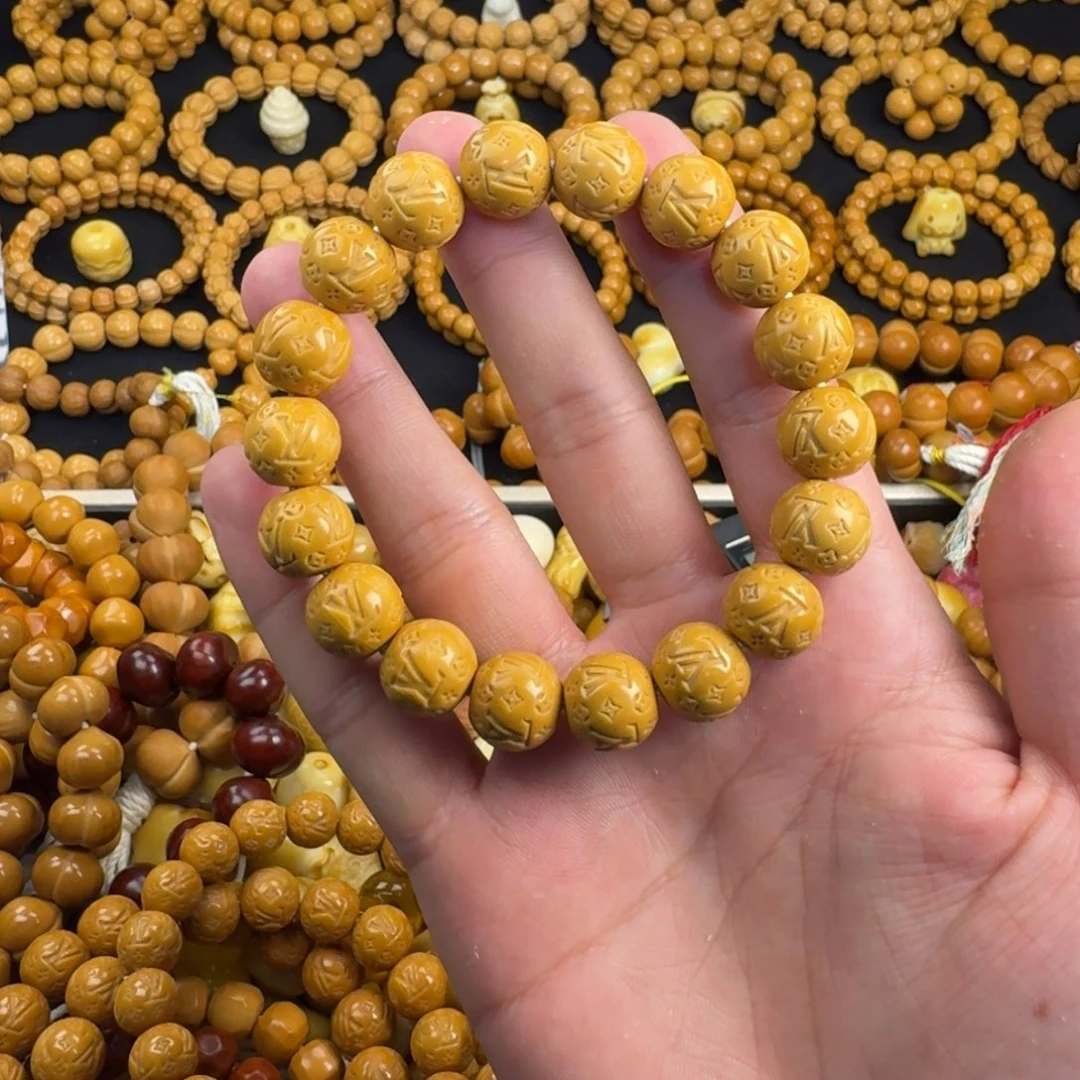 猴头核桃手串驴牌