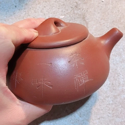 茶杯绿泥宜兴紫砂全手工制作