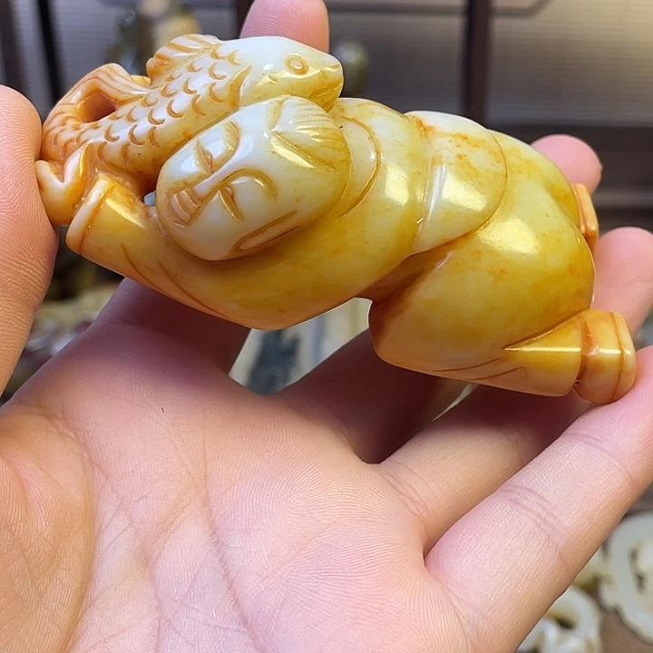 未镶嵌和田玉（糖玉）挂件