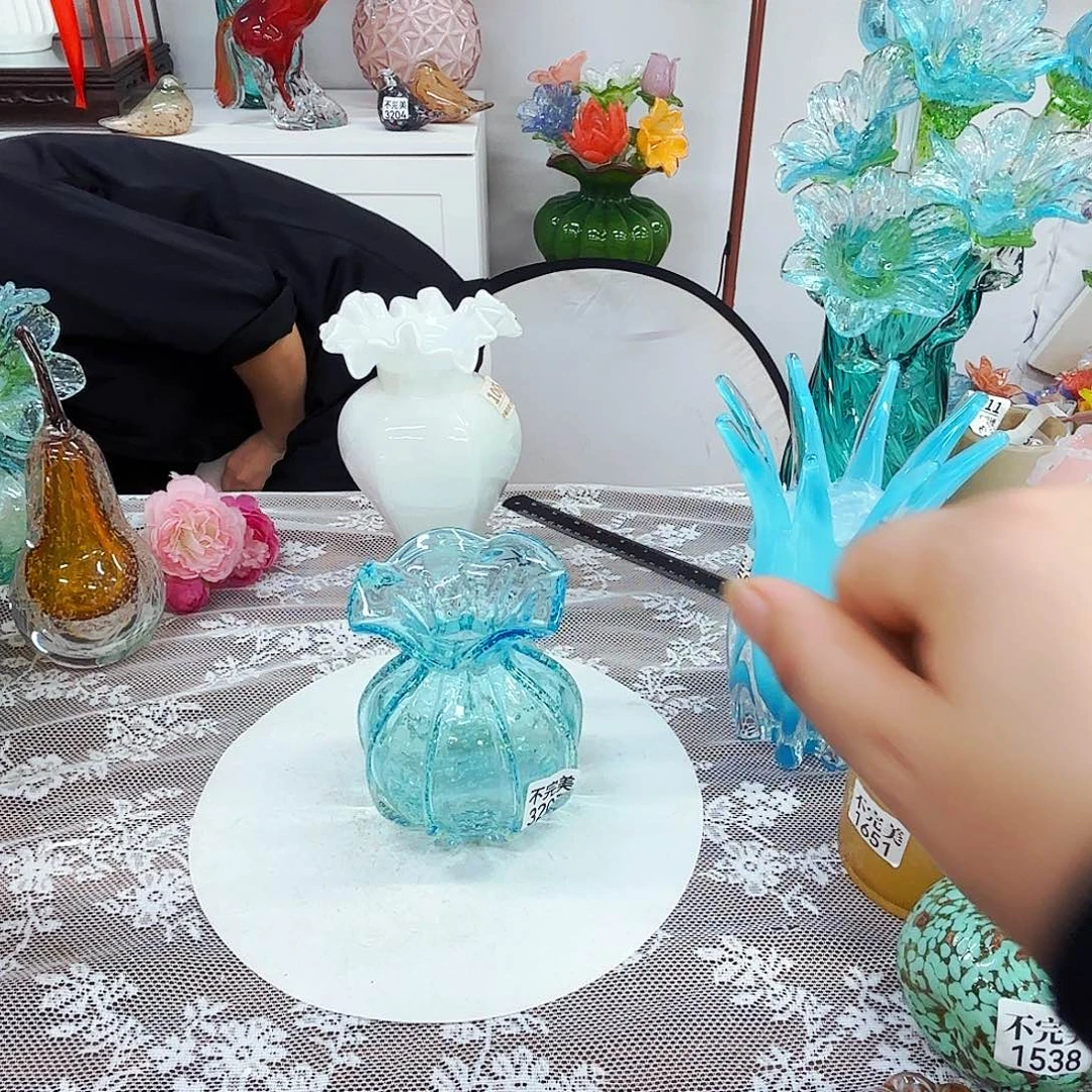 琉璃花瓶花器艺术品