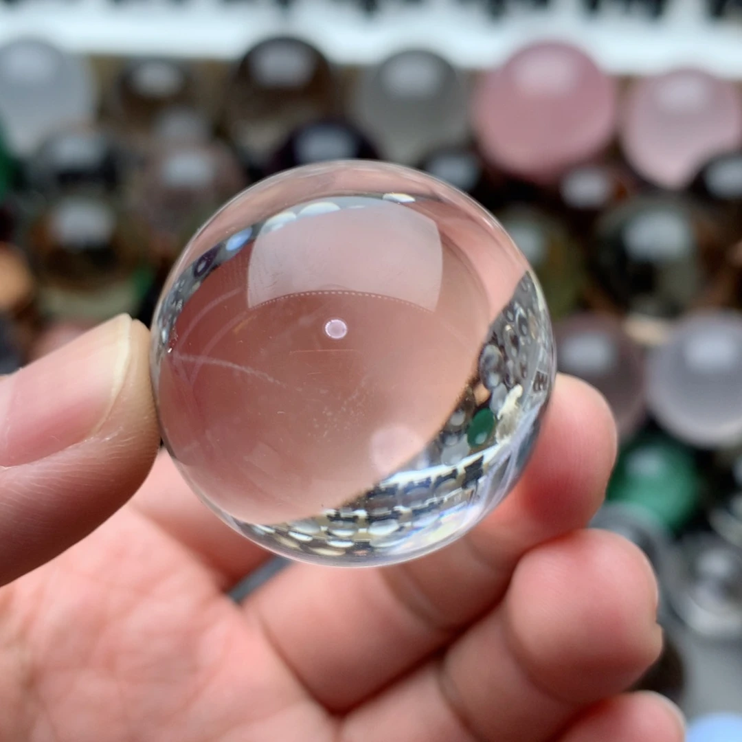 【闪购商品】水晶天然水晶球摆件未镶嵌c*_
