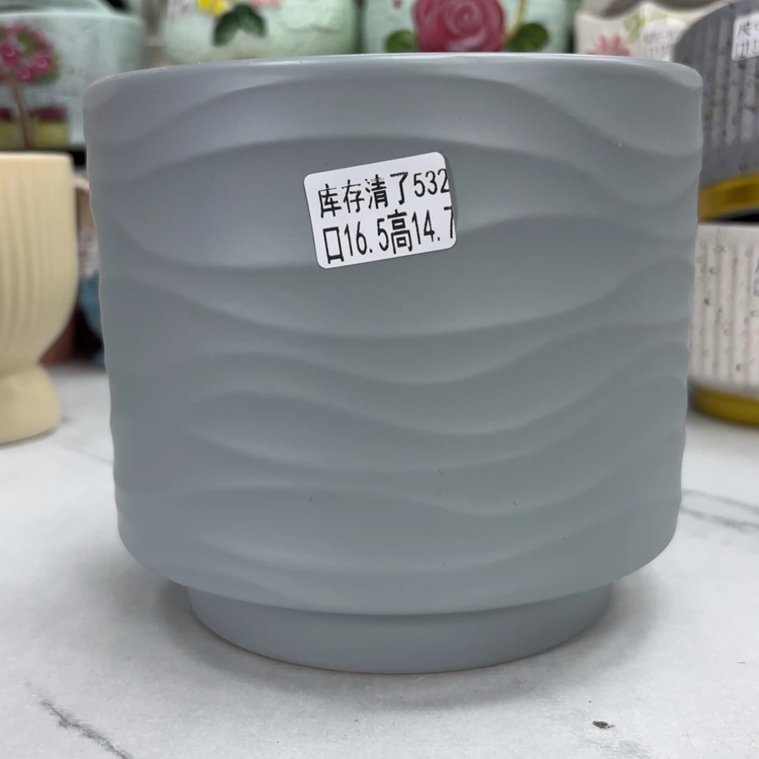 @夏西陶瓷花盆@@5532