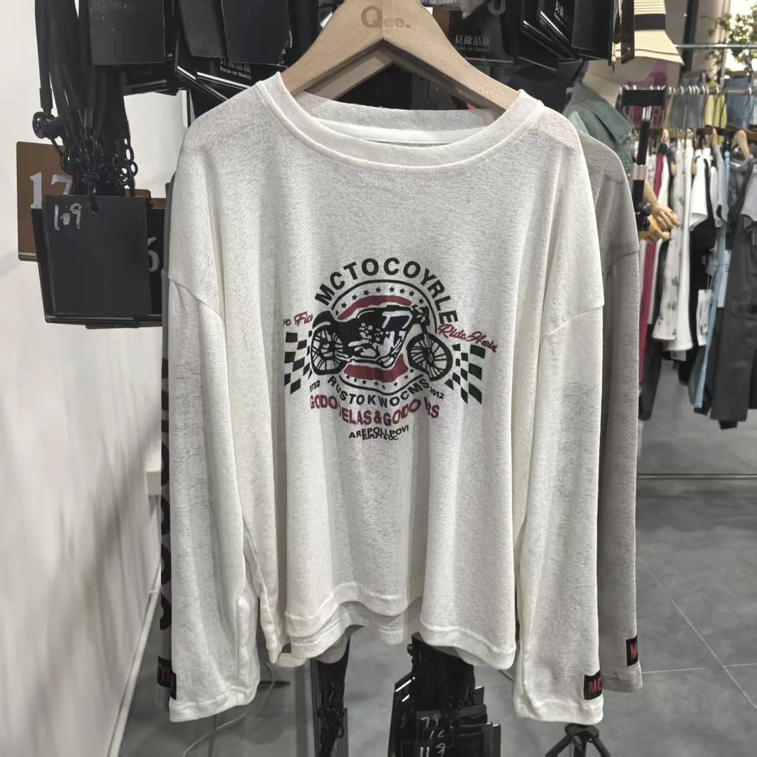 女童打底衫春秋款2025新款洋气时髦中大童春装中学生韩系穿搭上衣