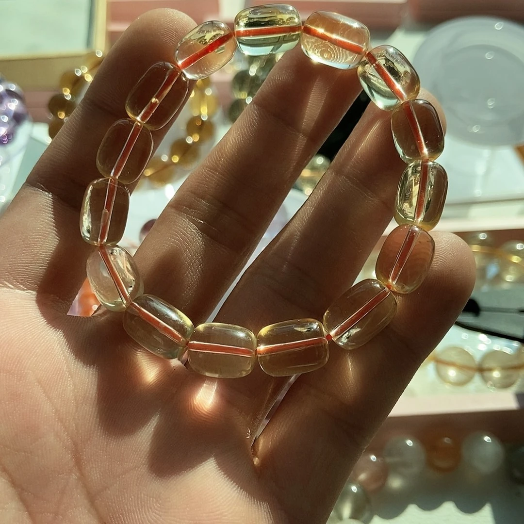 水晶手链未镶嵌小***逃默认微瑕