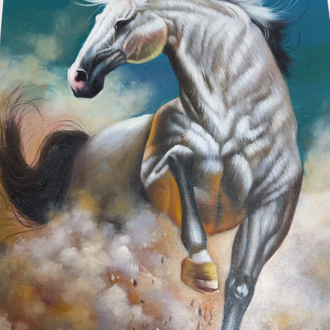 油画在哪呢我想问一下