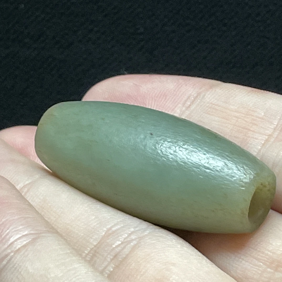 碧玉粉青勒子挂件玉坠