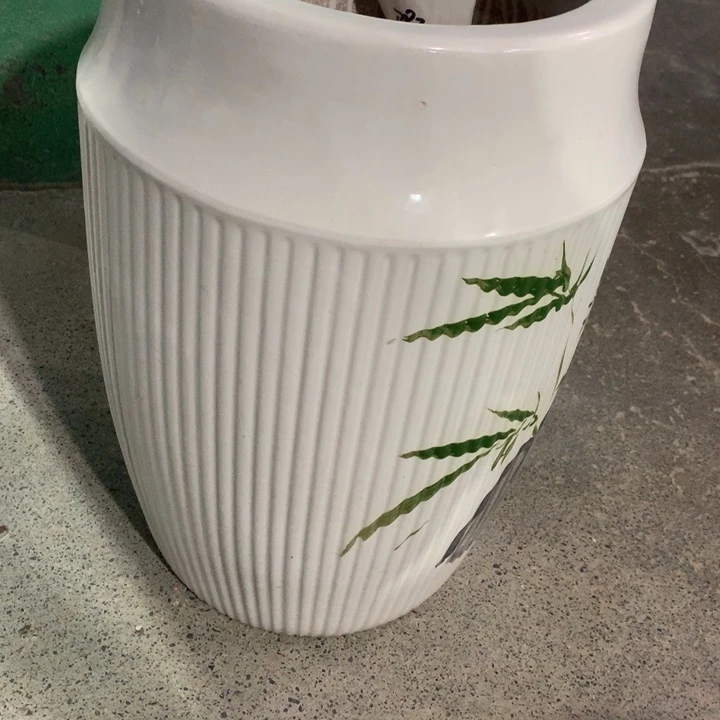 花盆里栽松 瑕疵微 一物一拍