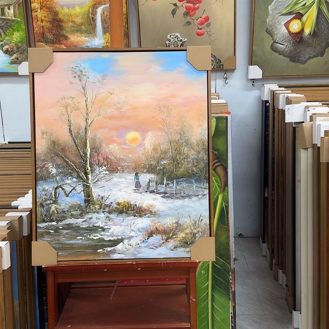 油画5060油画作品展作品展作品集展