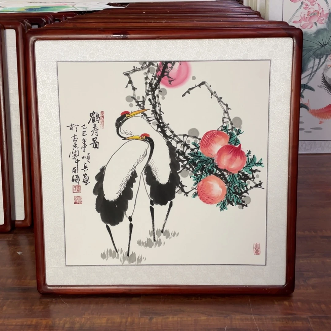 国画带框尺寸63*63厘米