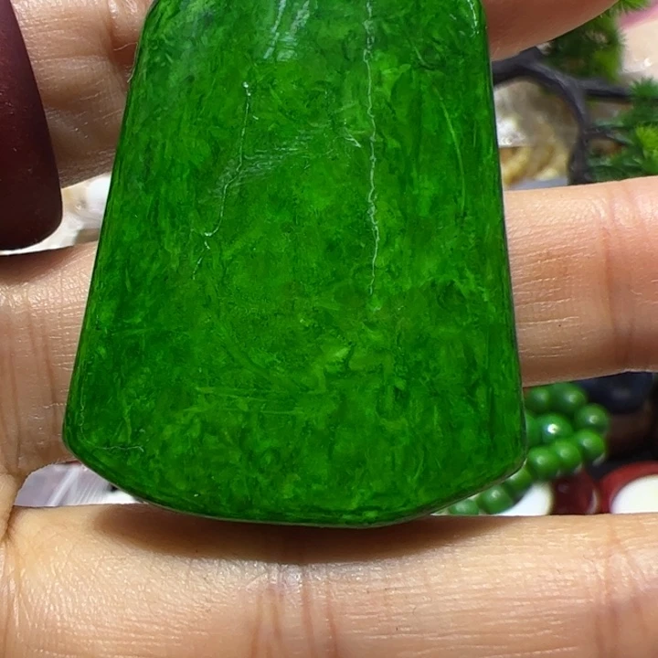 大果紫檀（缅甸花梨）绿秋牌子