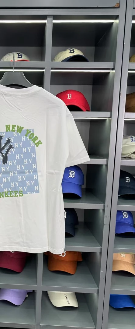 老花LOGO圆领短袖T恤 男女同款