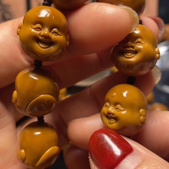 橄榄核手串/手链十分开心