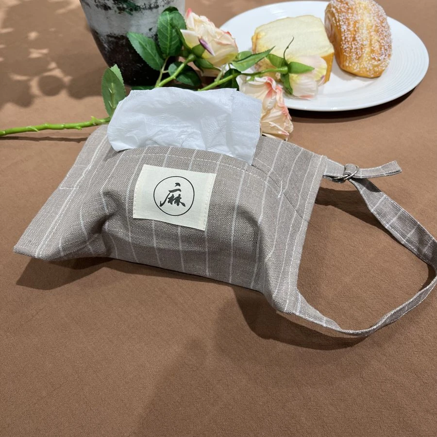 纸巾套收纳包车载慵懒风日式纸巾袋家用创意