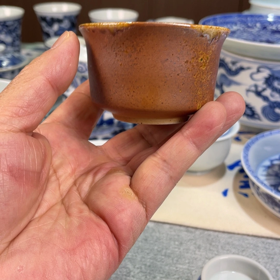 天***在杯柴窑烧制全手工工艺