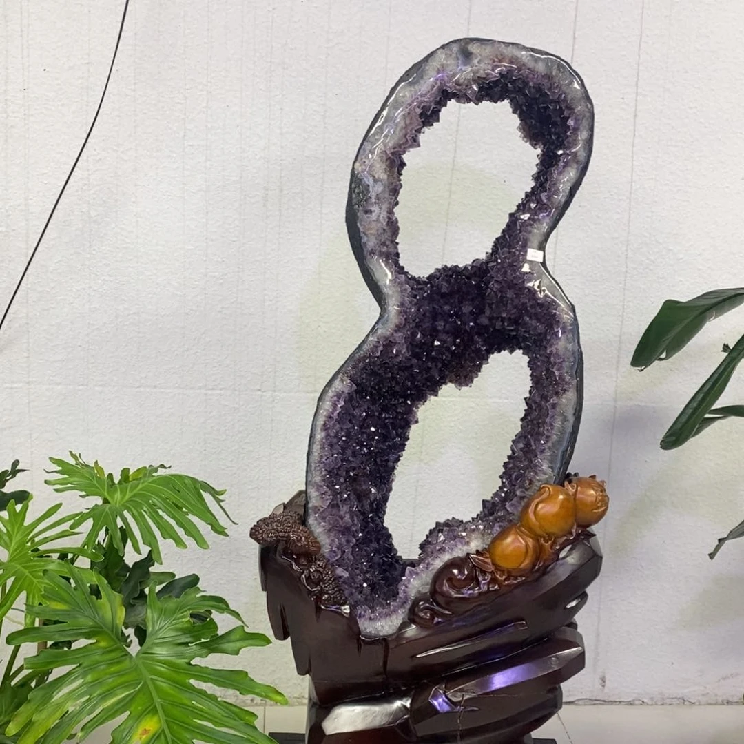 未镶嵌大型摆件（非配饰）紫晶