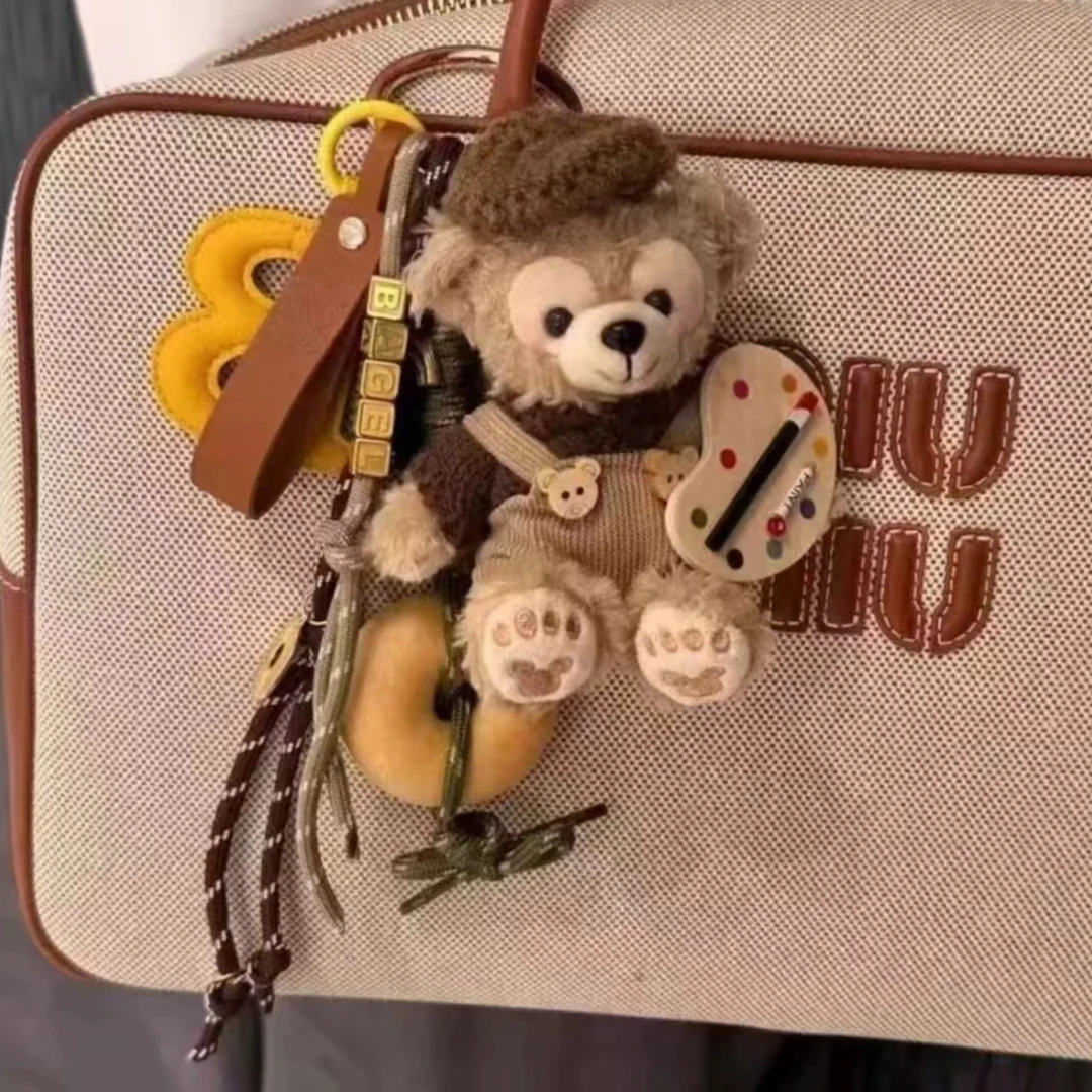 【全身款】【默认微暇】原创时尚miu系手作包挂DIY毛绒卡通公仔钥匙扣