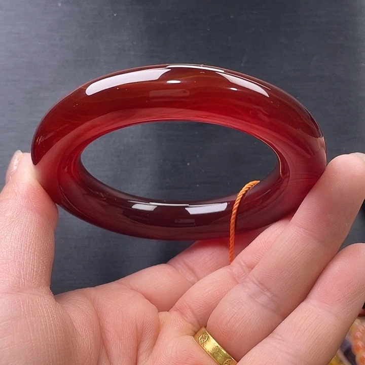 玛瑙/玉髓未镶嵌手镯55.5