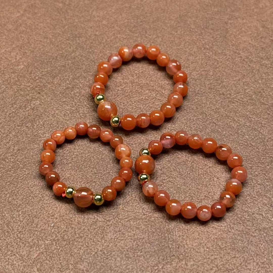 直播专属 天然 南红玛瑙戒指 多样性发一 YJ0069