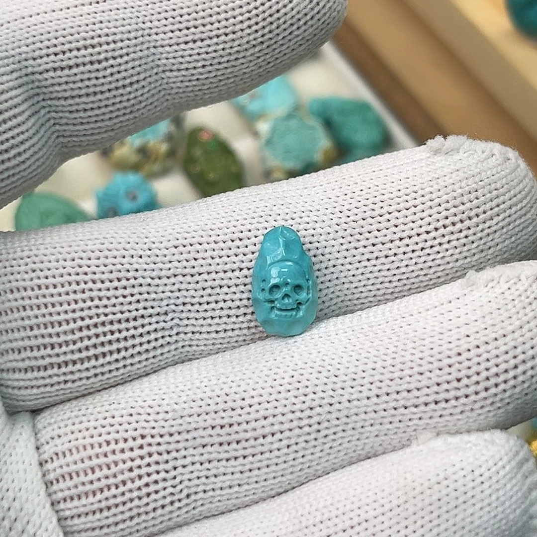 绿松石未镶嵌配饰配饰