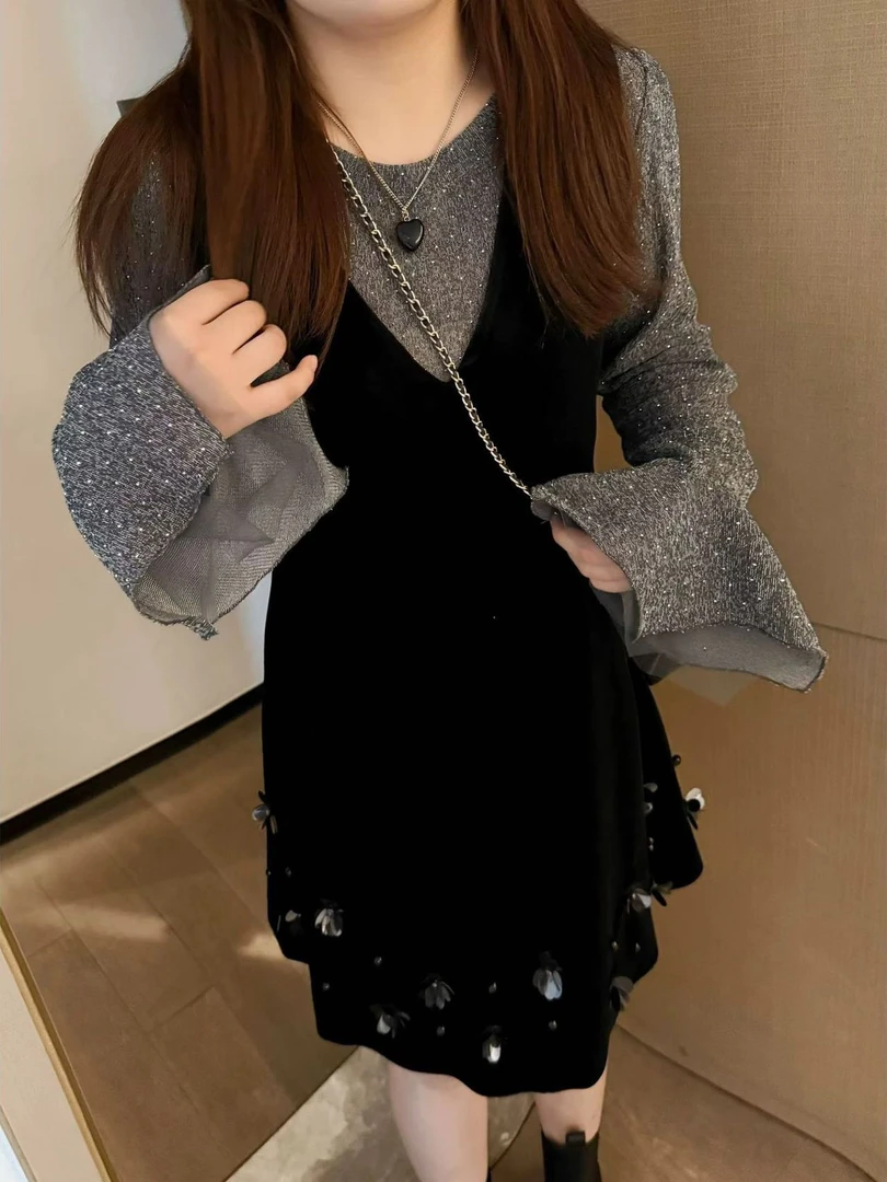 1119＃时尚大码连衣裙