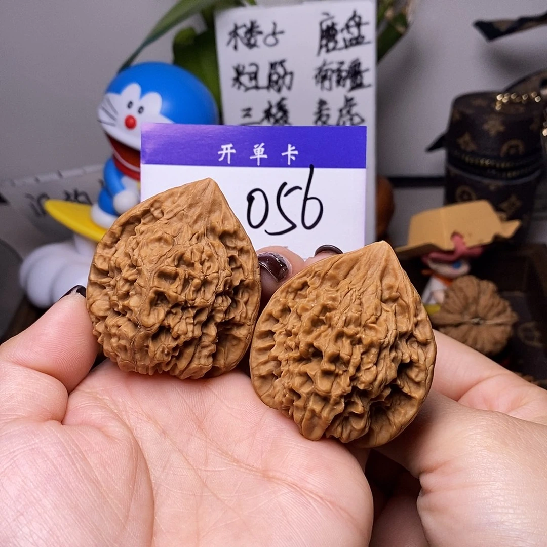 桃核吊坠文玩核桃官帽44全品n