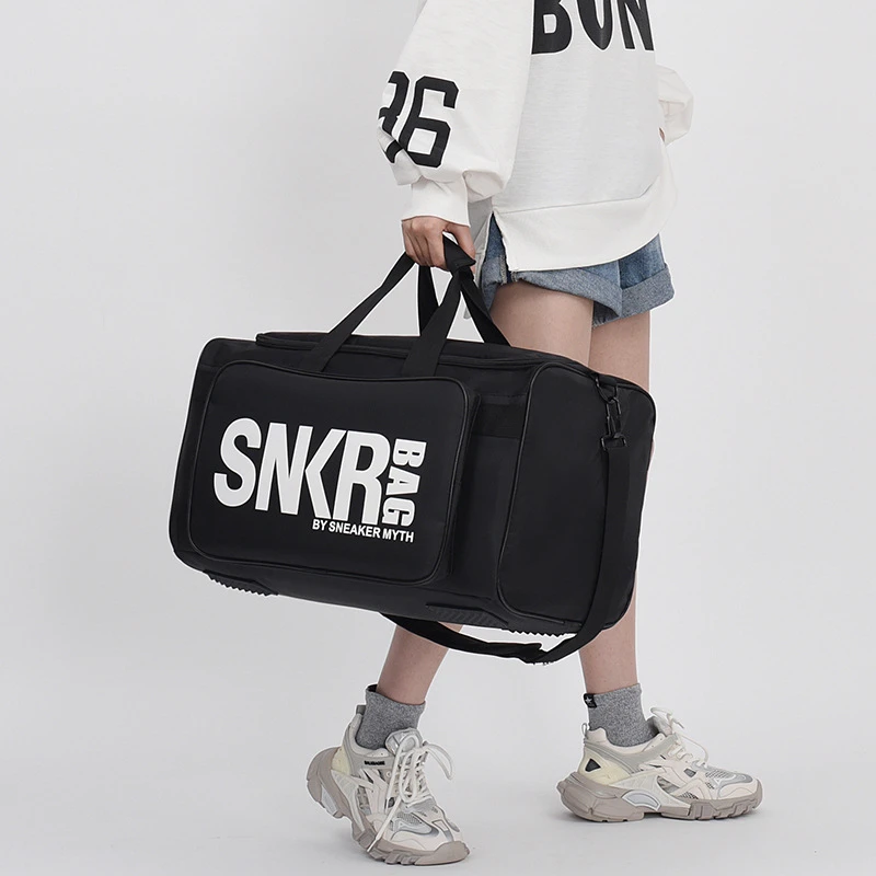 大容量旅行包防水运动训练包健身篮球包鞋包多间隔收纳袋行李包袋