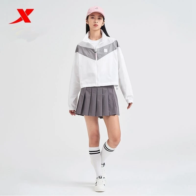 XTEP/特步单层夹克男女运动轻薄透气防风跑步外套976227110633