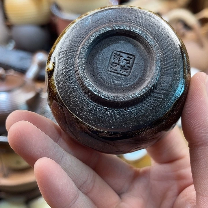 瓷片然后你把她放回