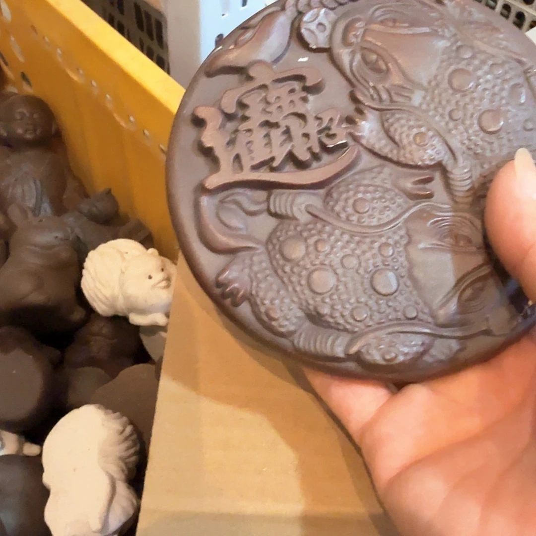 紫砂茶宠雕塑瑕疵茶宠