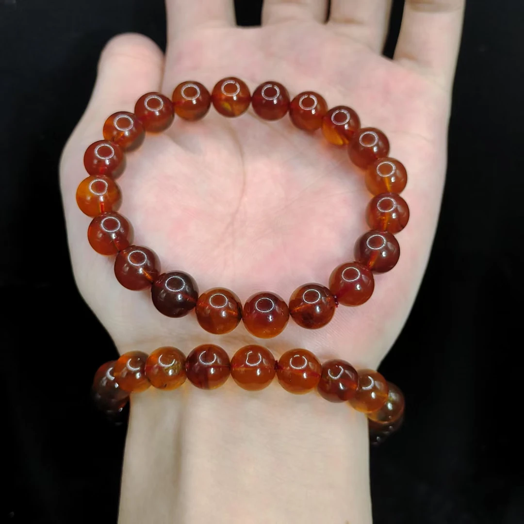 【老三珠宝】琥珀单圈手串GS【多样性发其一】约10mm