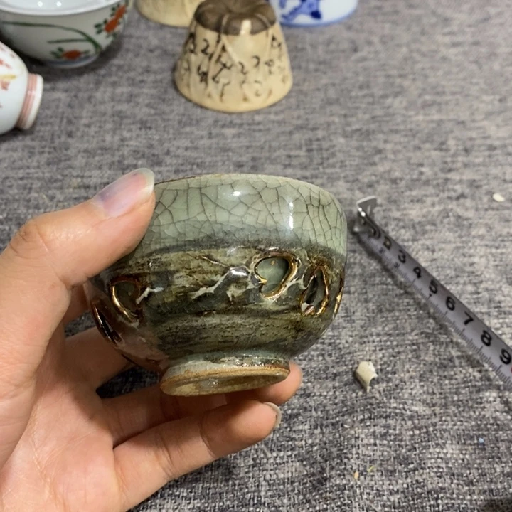 紫砂茶杯非常漂亮好看的碗