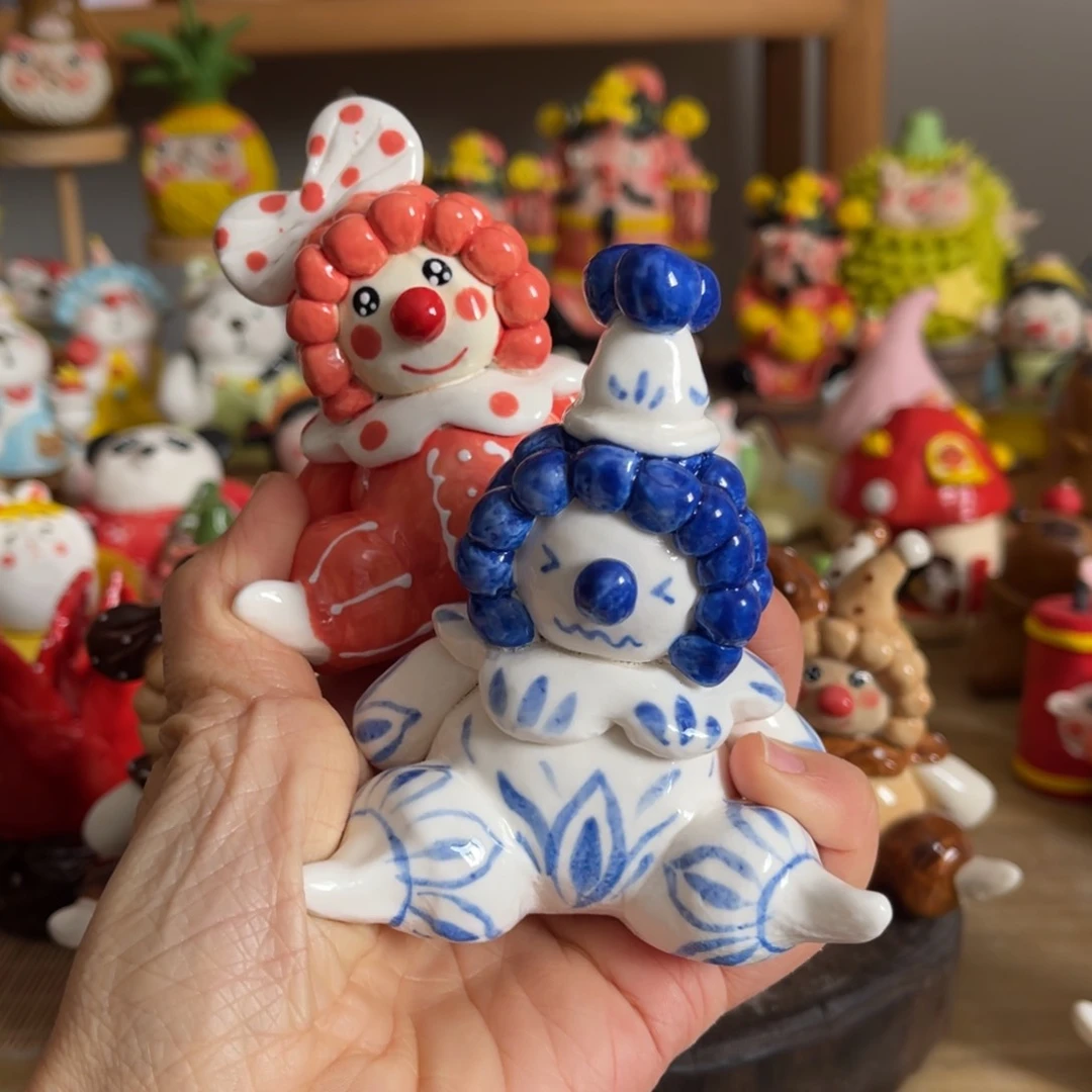 【闪购商品】摆件小**i景德镇陶瓷手作
