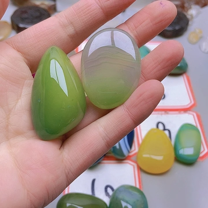 【闪购商品】未镶嵌玛瑙/玉髓珠宝半成品蒲**?