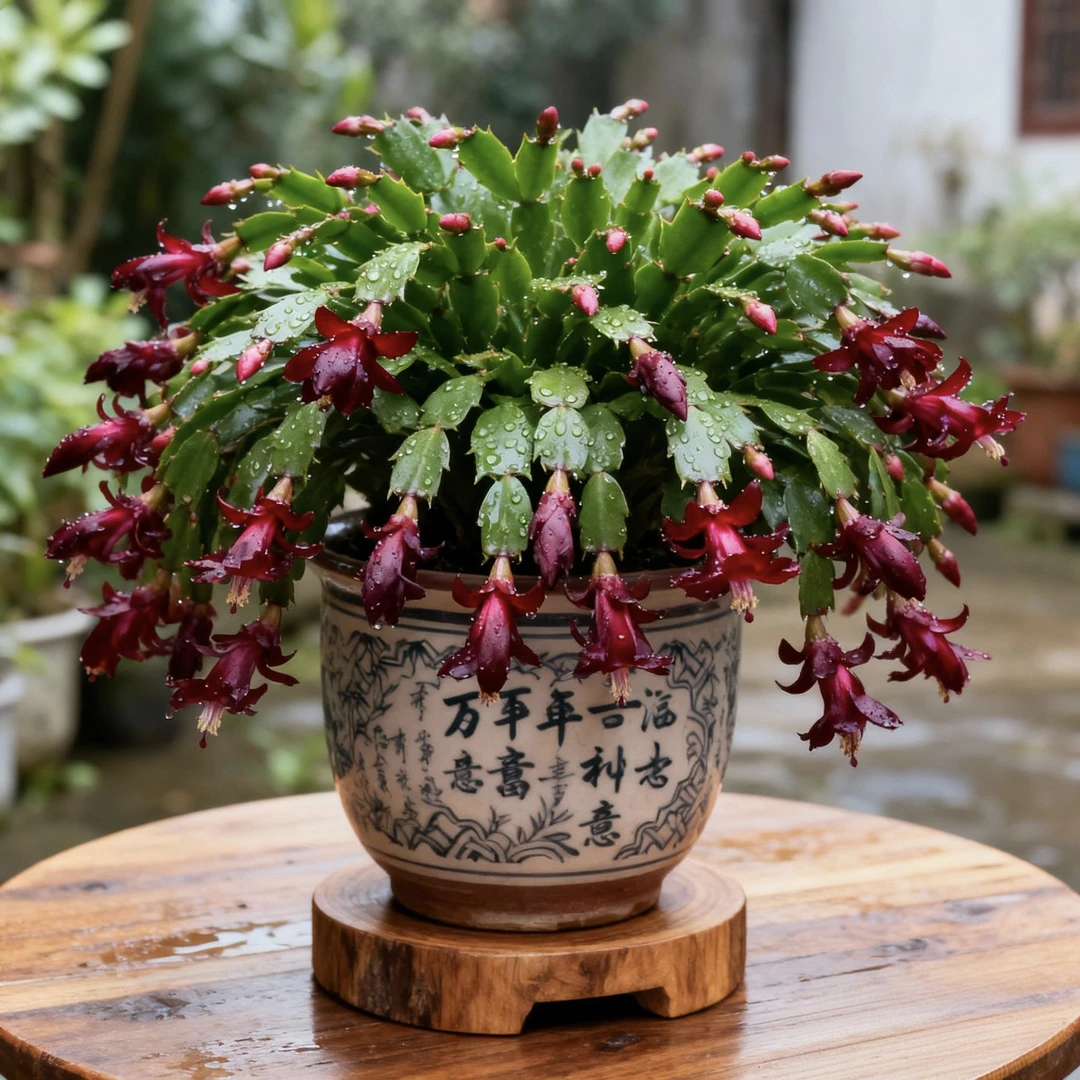 新品多色蟹爪兰花苗盆栽带花苞四季开花重瓣螃蟹抓莲好活室内花卉