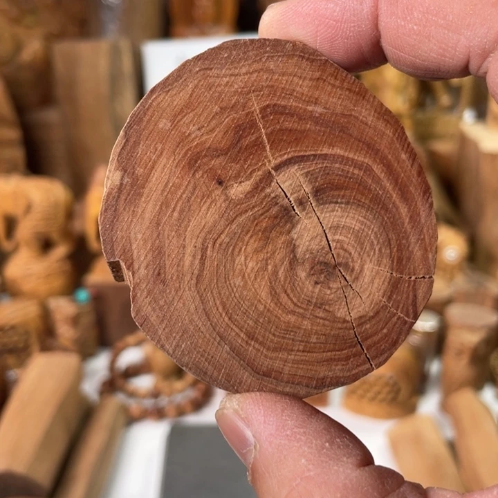 檀香木其他老山檀香切片料