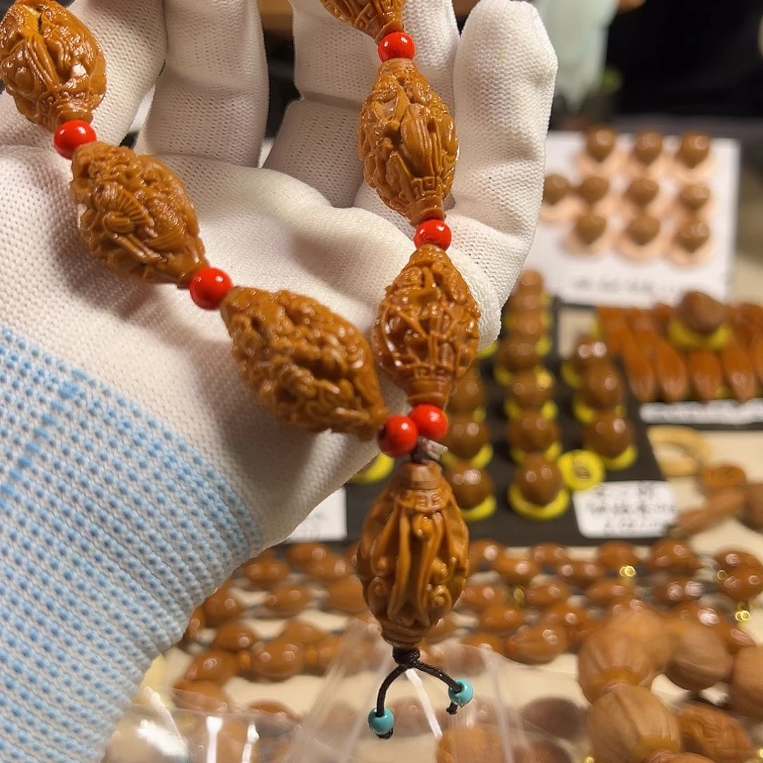 橄榄核手串/手链橄榄核雕刻手工艺品