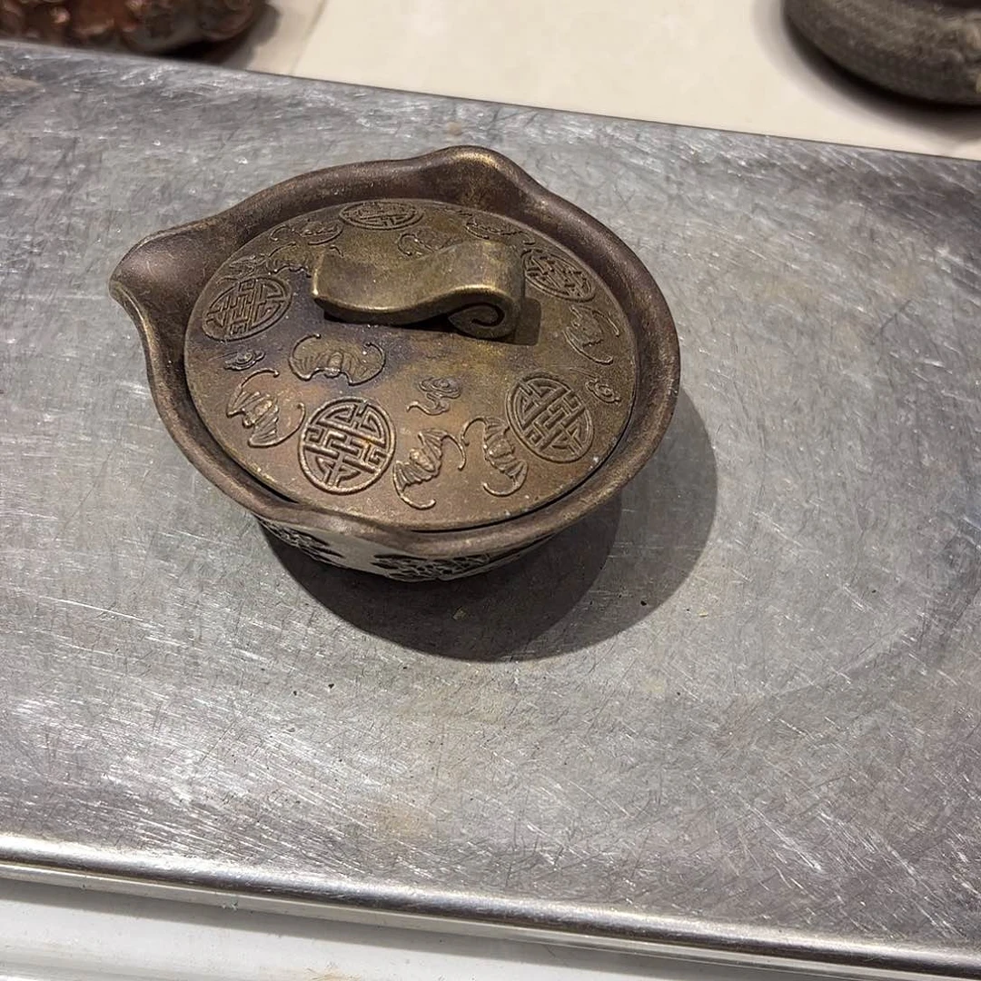 倦**林微瑕疵黄铜摆件工艺品
