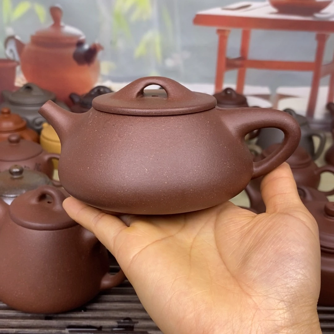茶壶紫砂风釉230cccccc羊角山紫泥