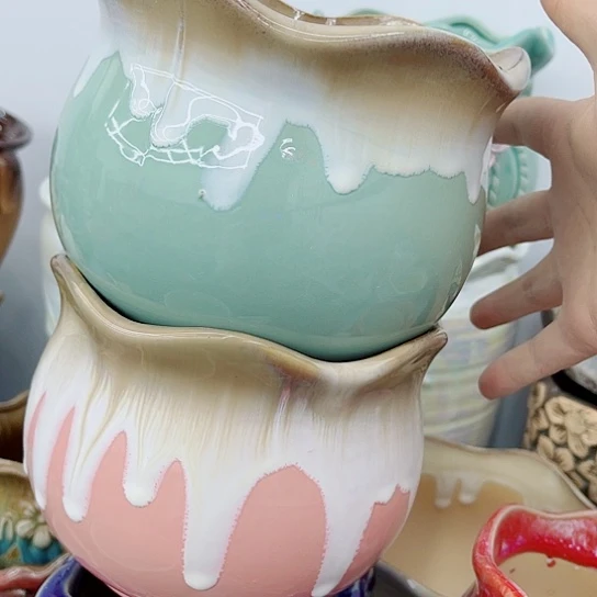 多肉绿植陶瓷花盆