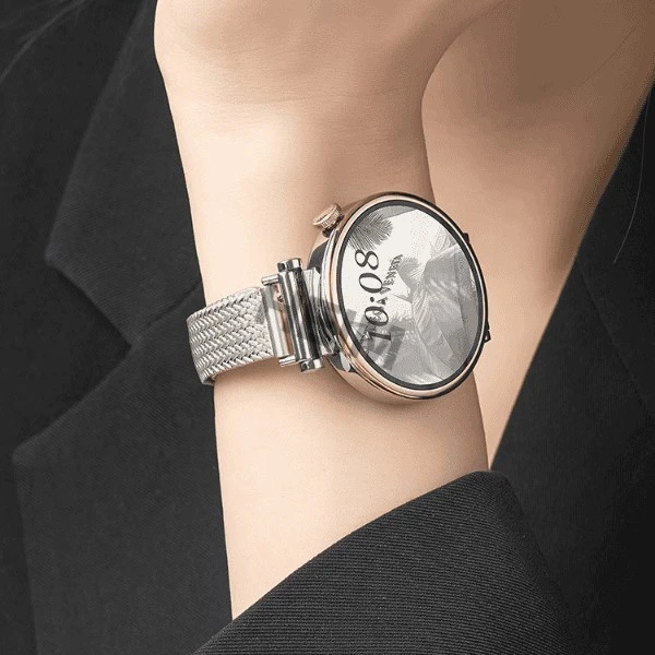 适用华为gt4表带gt5手表gt3女款gt2女士新款钢带gt金属41高级gt1