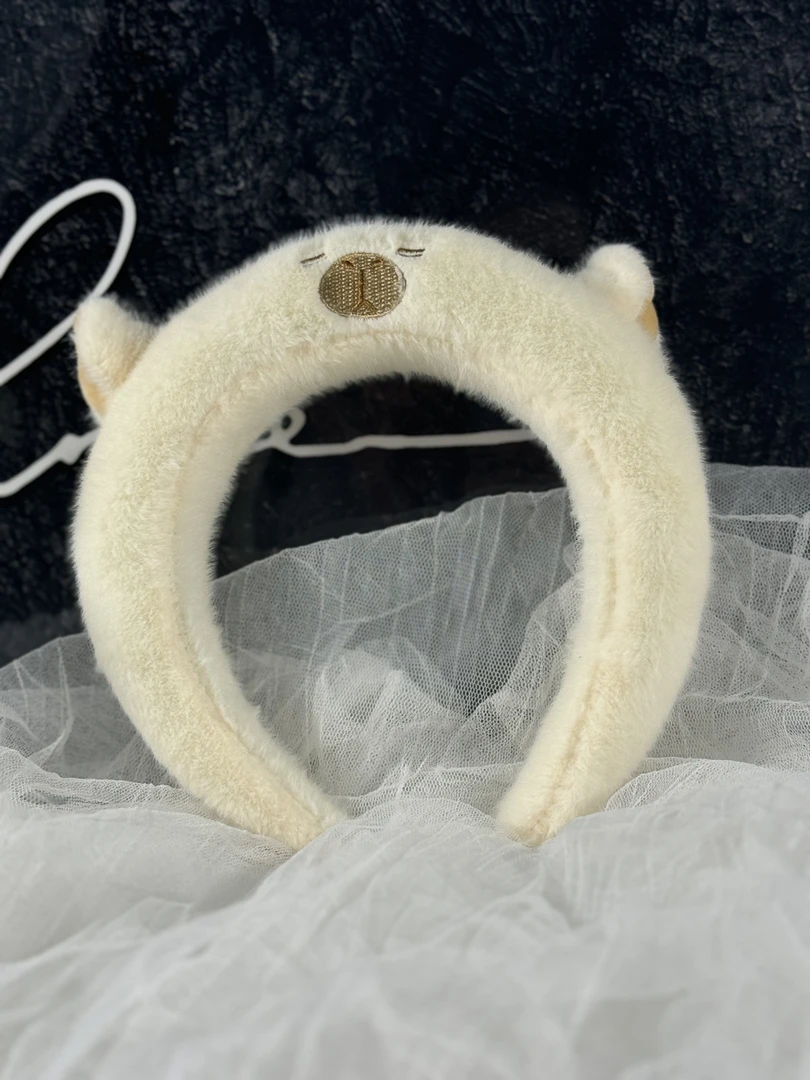 白色卡皮巴拉发箍