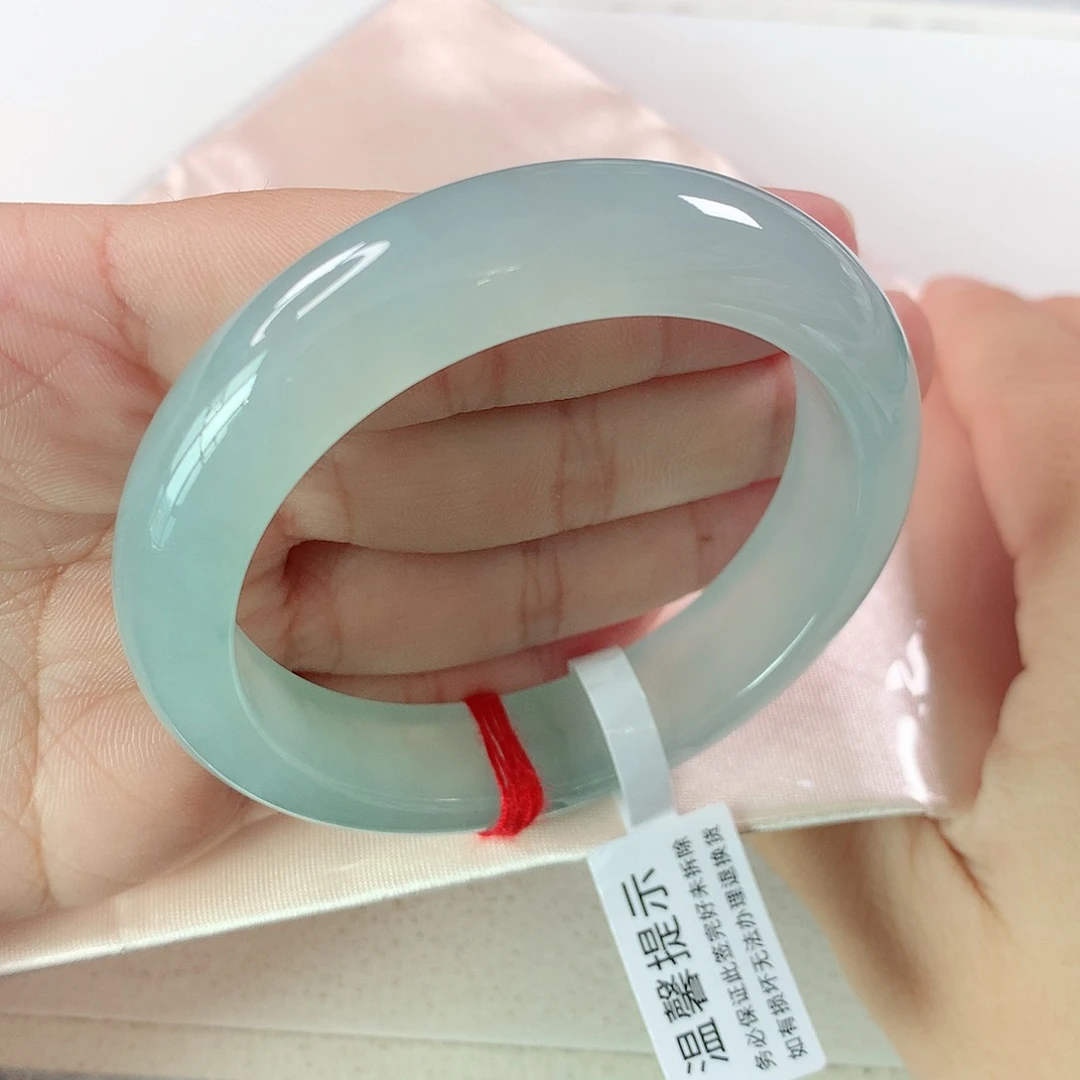 未镶嵌手镯翡翠冰川蓝超强推❗️❗️❗️①⑧⑥