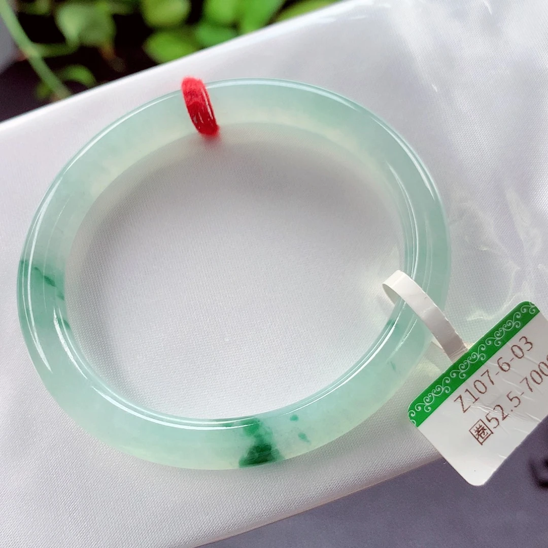 翡翠未镶嵌手镯缅甸天然a货翡翠手镯